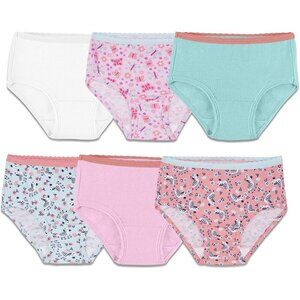 🆕Girls Assorted 6 Pack Seamless Briefs Cotton Comfortable Soft Perfect Fit